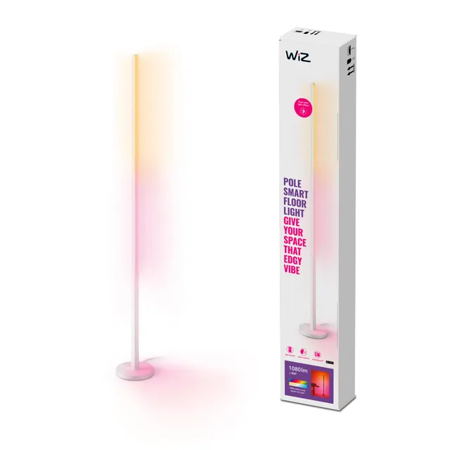 wiz-pole-led-stehleuchte-tunable-white-color-rgb-dimmbar-mit-dual-zone image 1