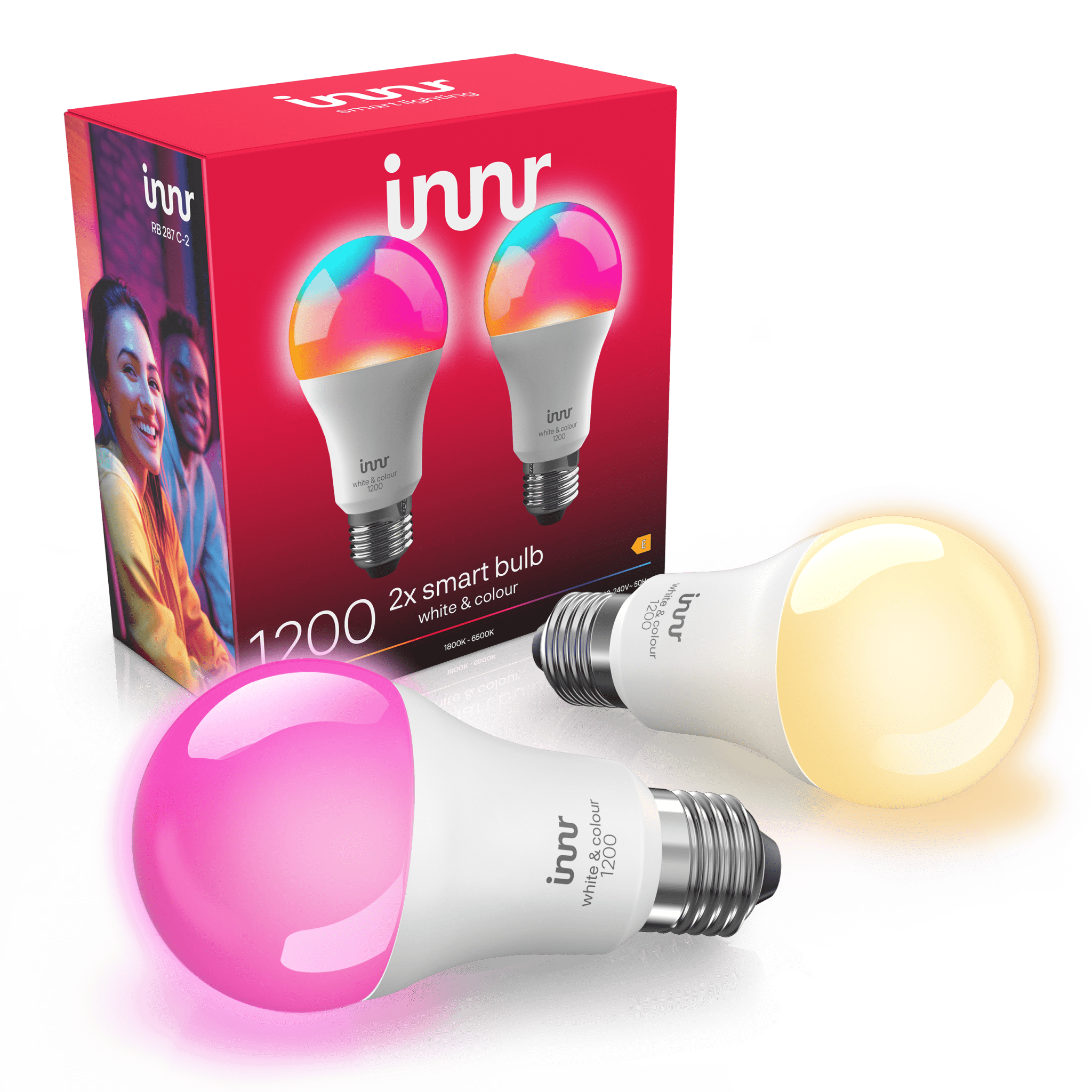 innr-smart-lampe-wei-farbe-e27-1200lm image 2
