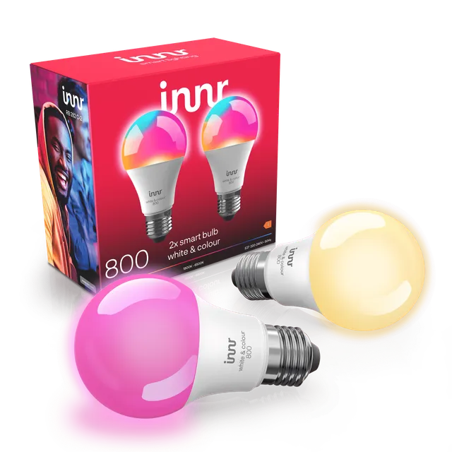 innr-smart-lampe-wei-farbe-e27-800-lm-16-mio-farben image 1