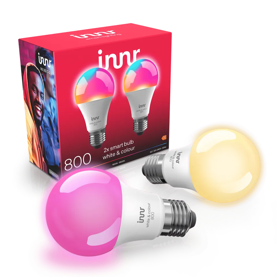 innr-smart-lampe-wei-farbe-e27-800-lm-16-mio-farben image 1