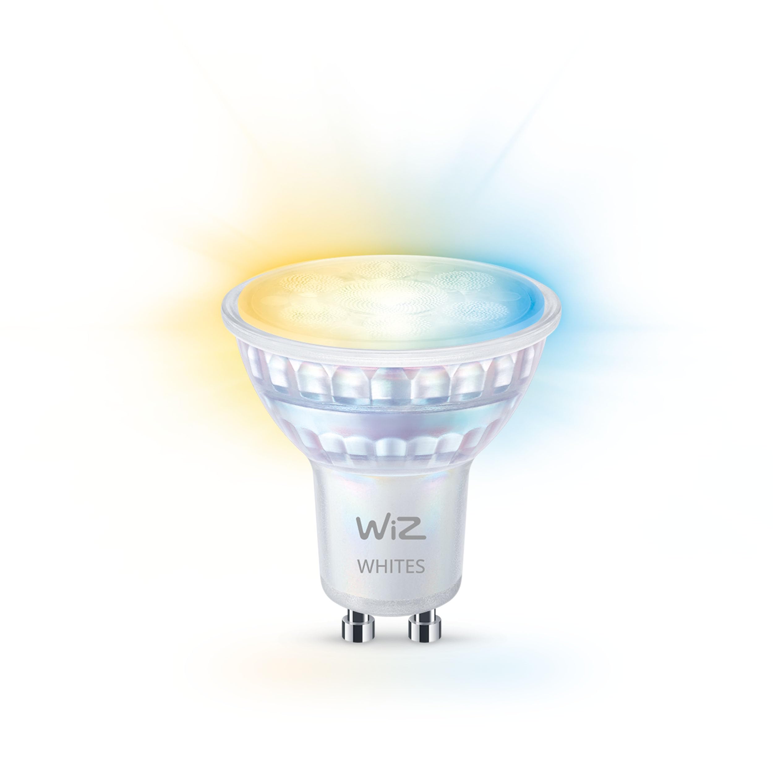 wiz-tunable-white-led-spot-gu10-glas-dimmbar-wlan-matter image 2