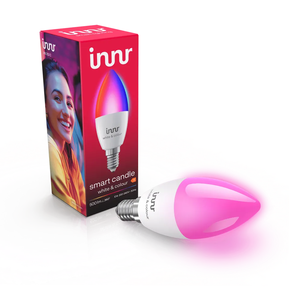 innr-smart-kerze-lampe-wei-farbe-e14 image 1