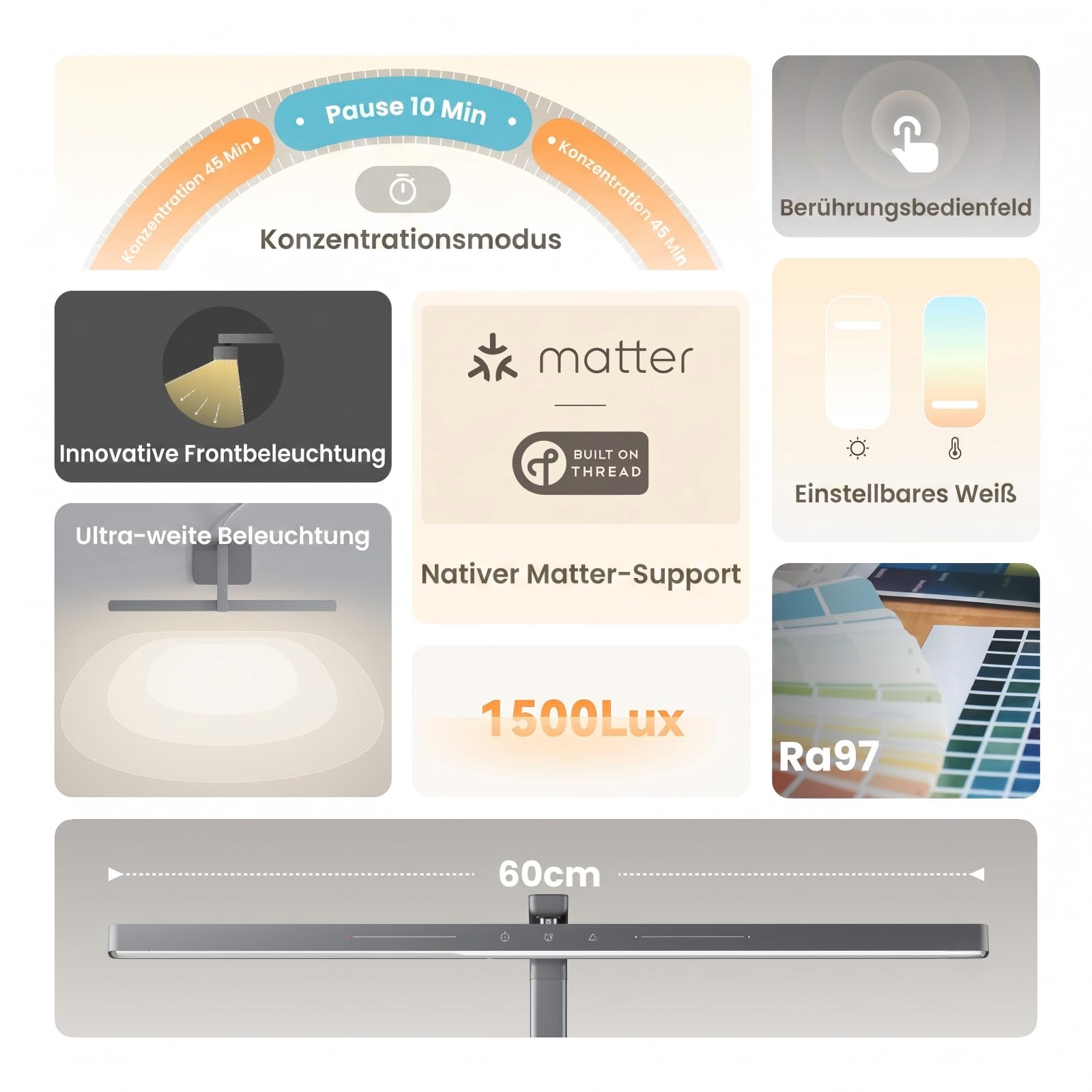 yeelight-pro-s-schreibtischlampe-led-60-cm-1500-lux-2700-6500k-matter-over-threa image 2