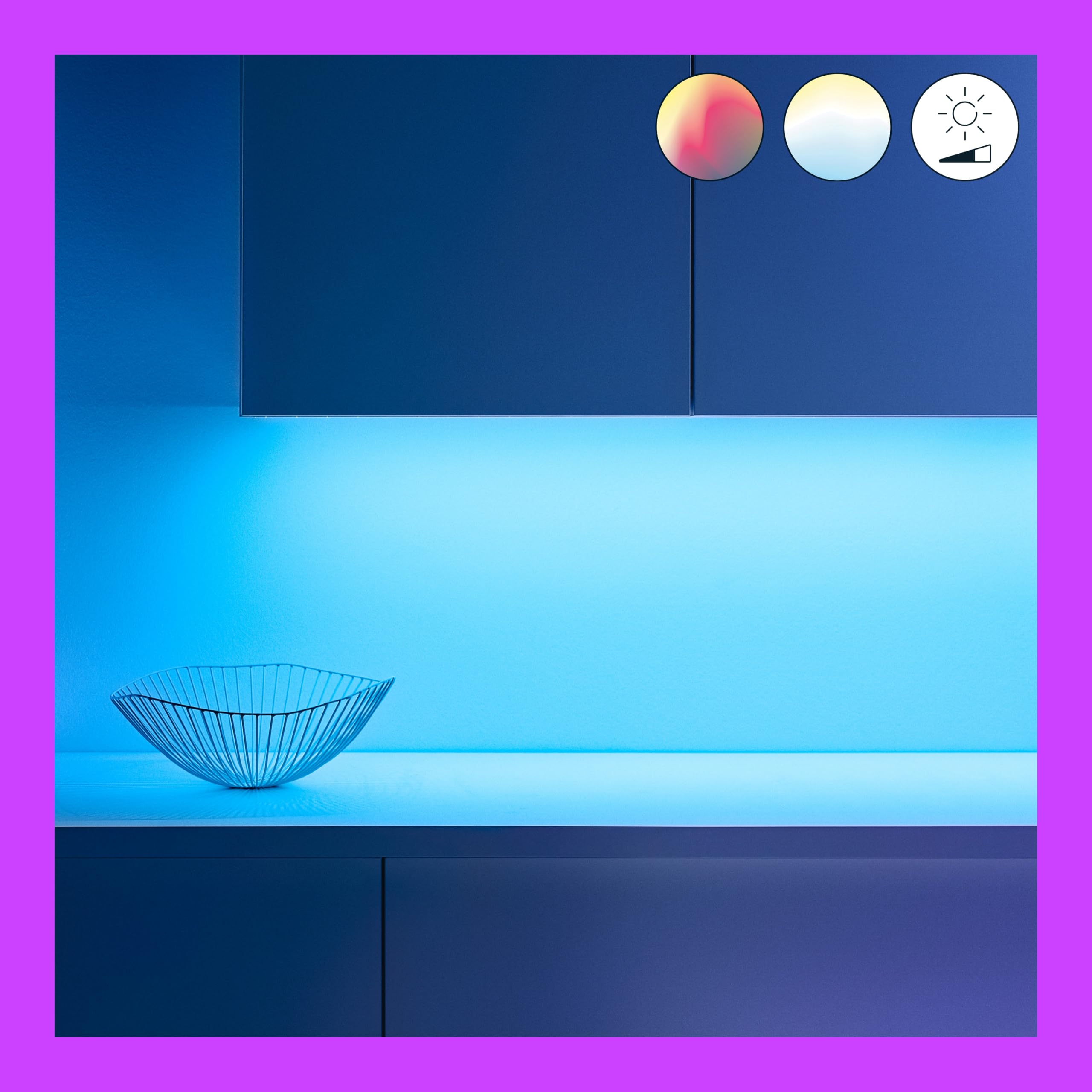 wiz-led-strip-3-meter-smarter-lightstrip-wei-farbe image 4