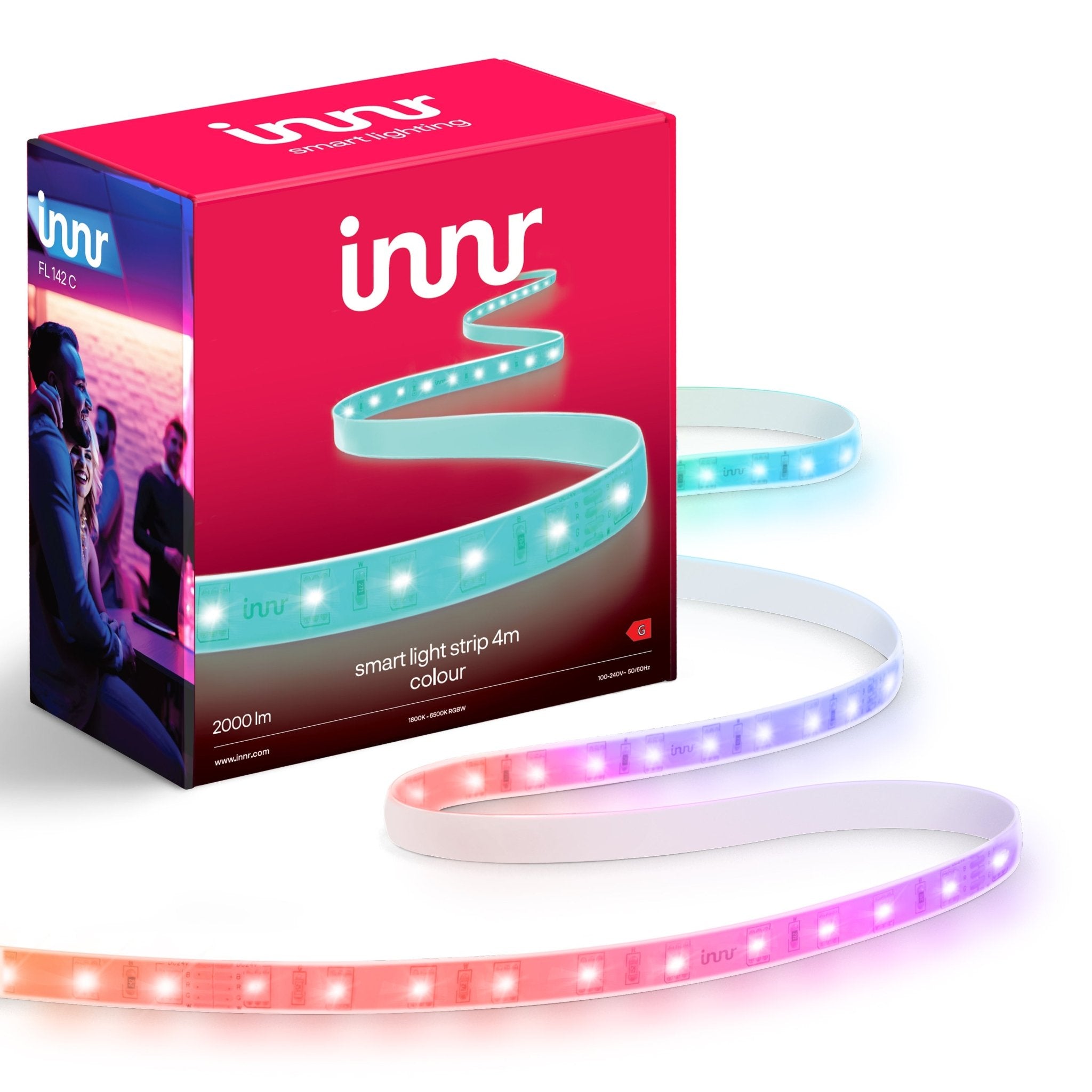 innr-strip-light-wei-farbe-4m-mit-netzstecker image 2