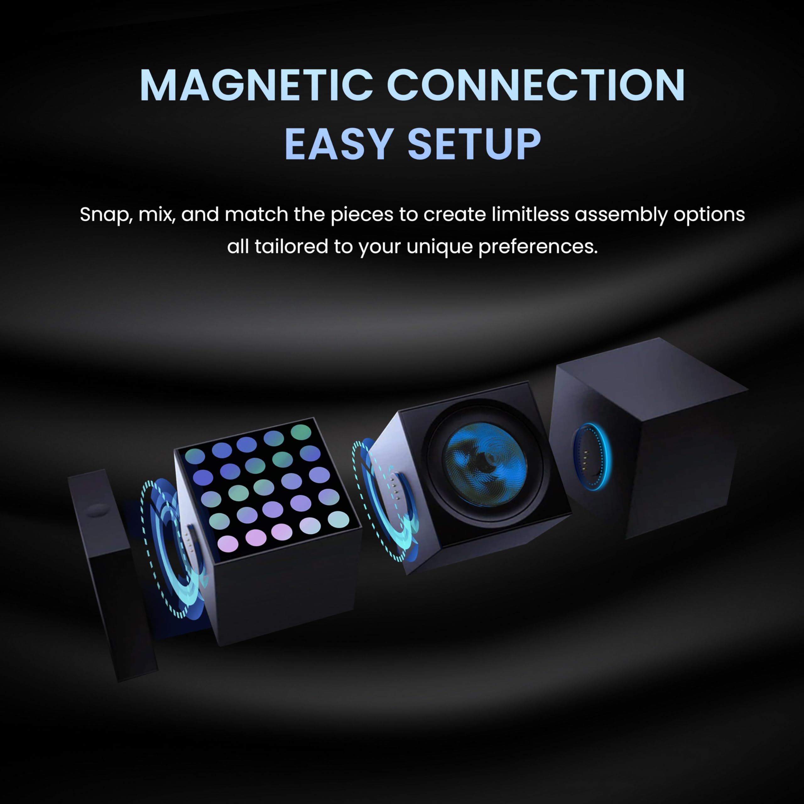 yeelight-smart-led-pixel-tischlampe-cube-rgb-schwarz image 5