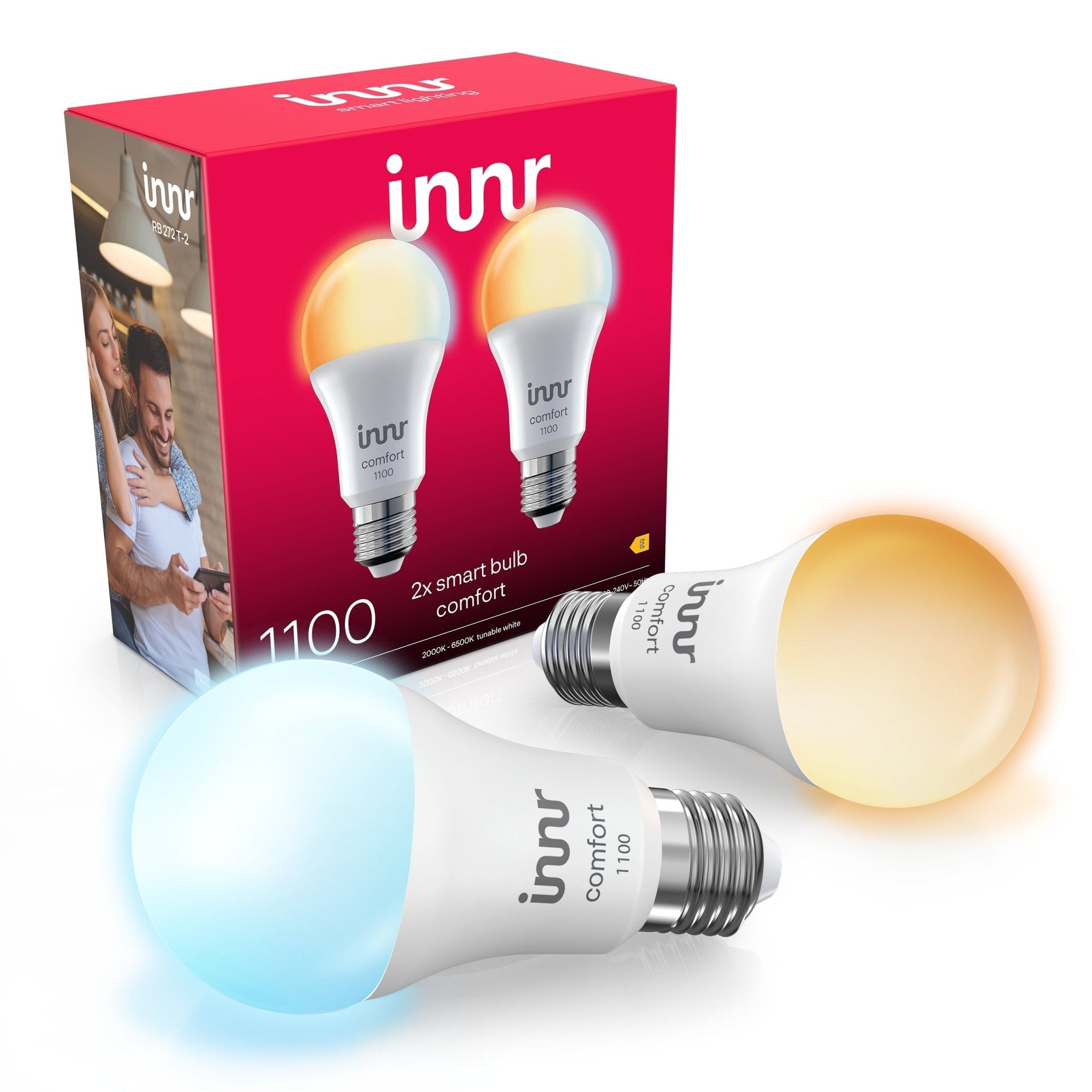 innr-smart-lampe-warmwei-bis-kaltwei-e27-1100lm image 1