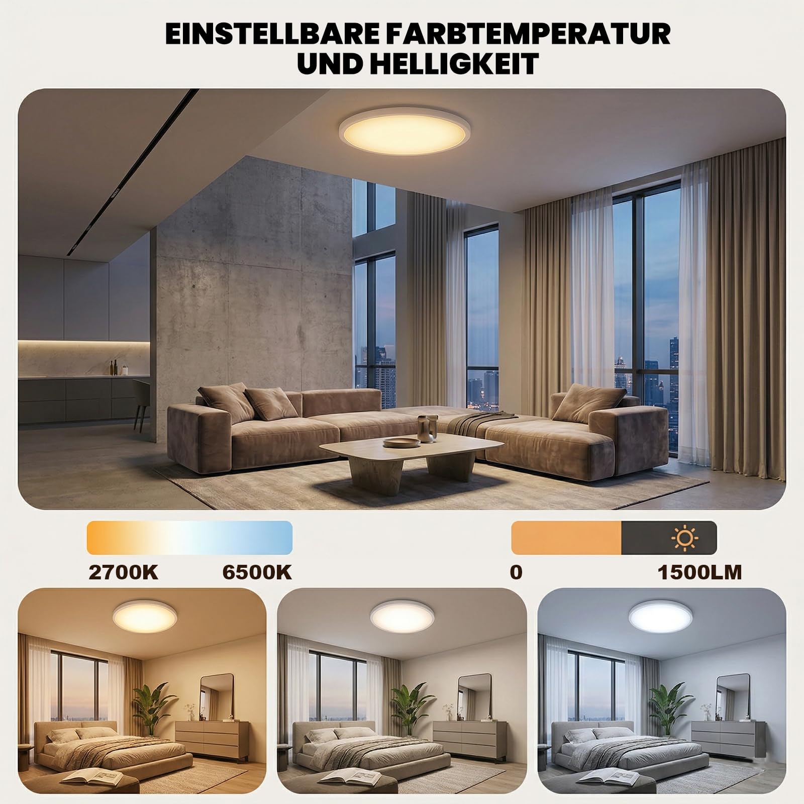 yeelight-smart-deckenleuchte-a2001-32cm-23w-dimmbar image 4