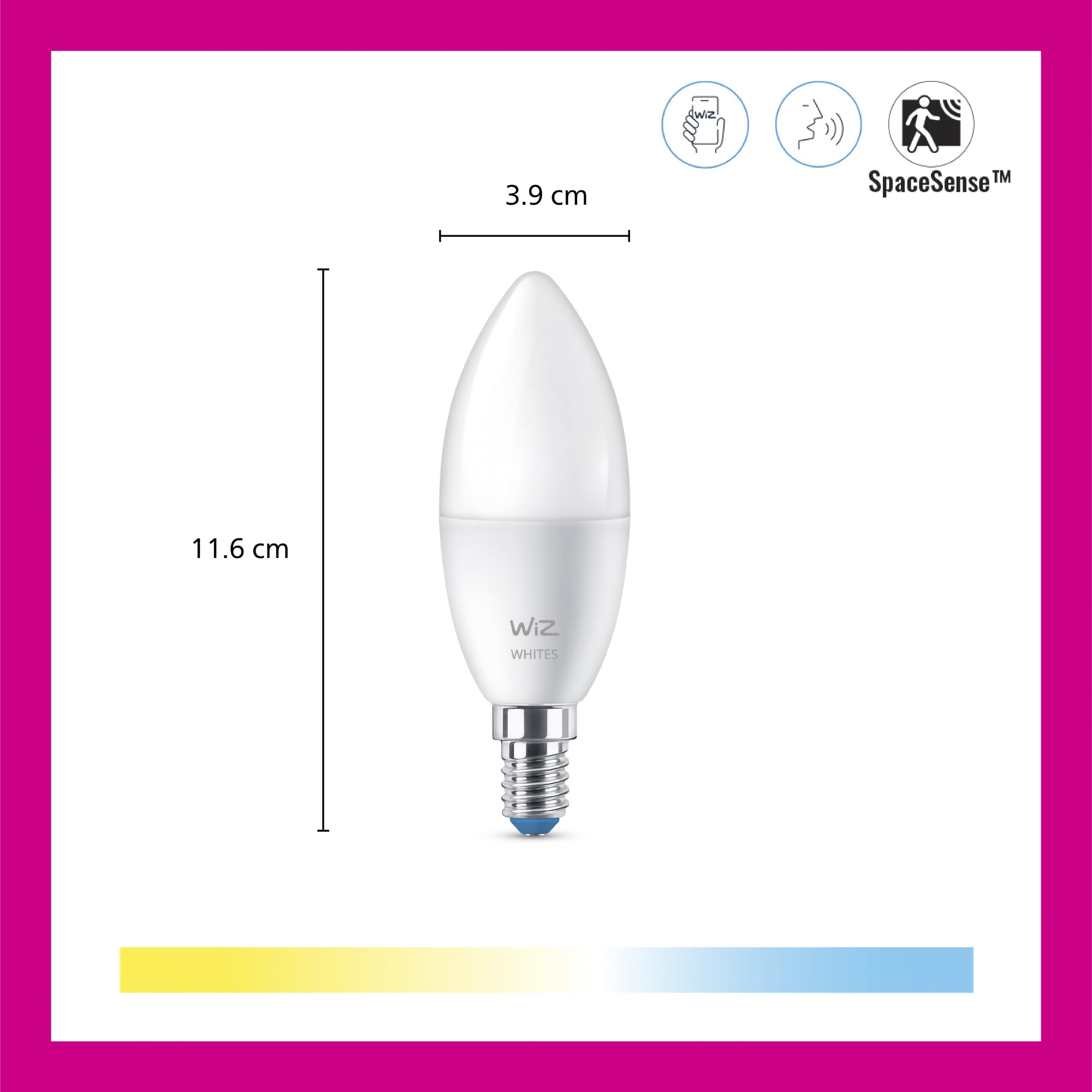 wiz-e14-led-lampe-3er-pack-tunable-white-40w-wlan image 2