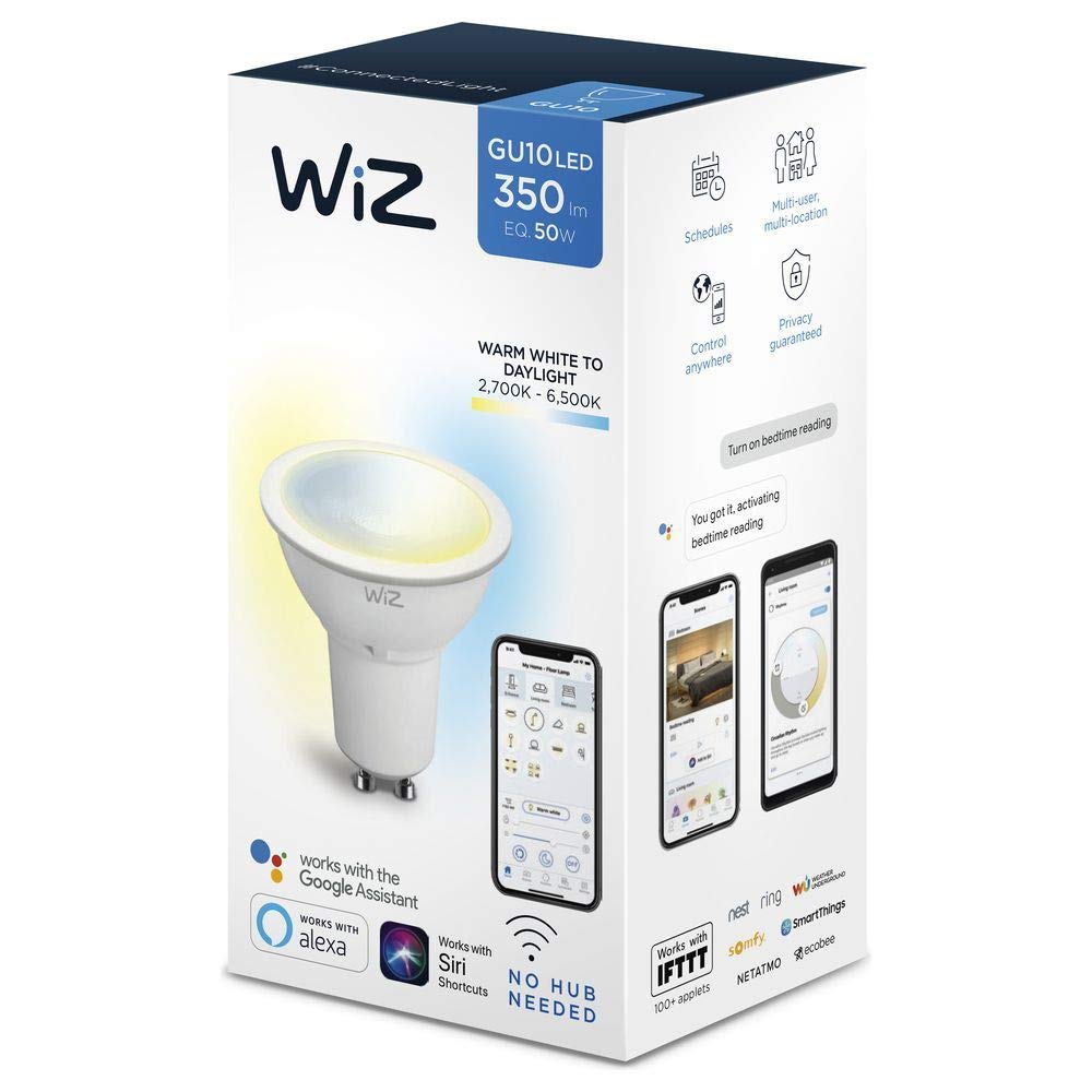 wiz-smart-led-leuchtmittel-g2-warmwei-gu10-dimmbar image 2