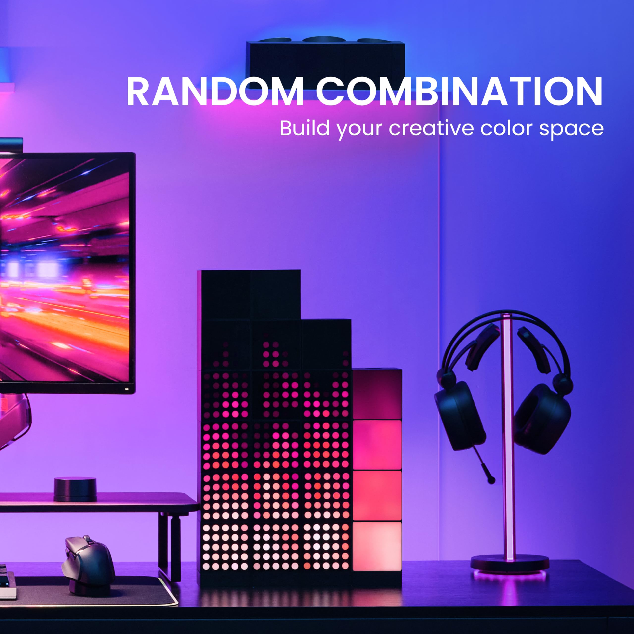 yeelight-smart-led-pixel-tischlampe-cube-rgb-schwarz image 6
