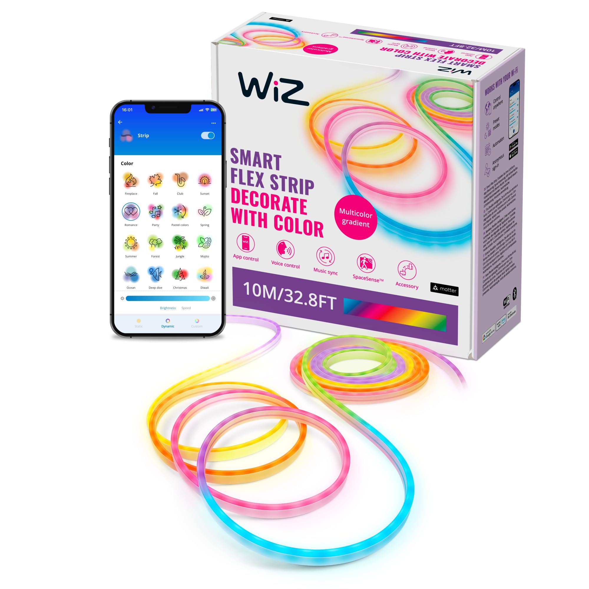 wiz-tunable-white-and-color-neon-flex-lightstrip-5m-led-streifen image 8