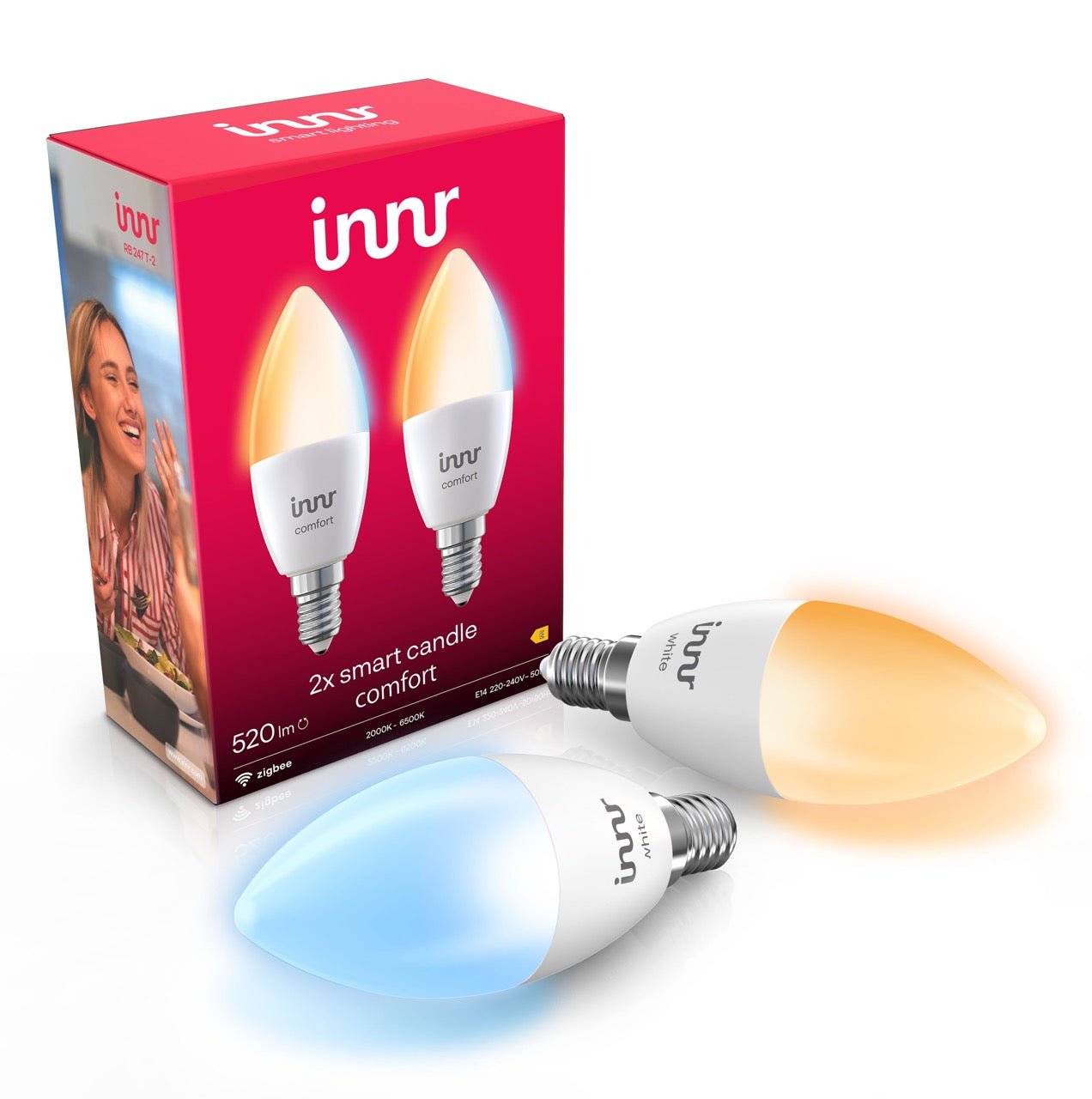 innr-smart-kerze-lampe-e14-warmwei-bis-kaltwei image 2