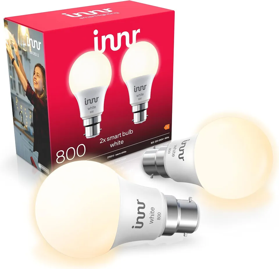 innr-smart-bulb-white-800lm-b22-2er-pack image 1
