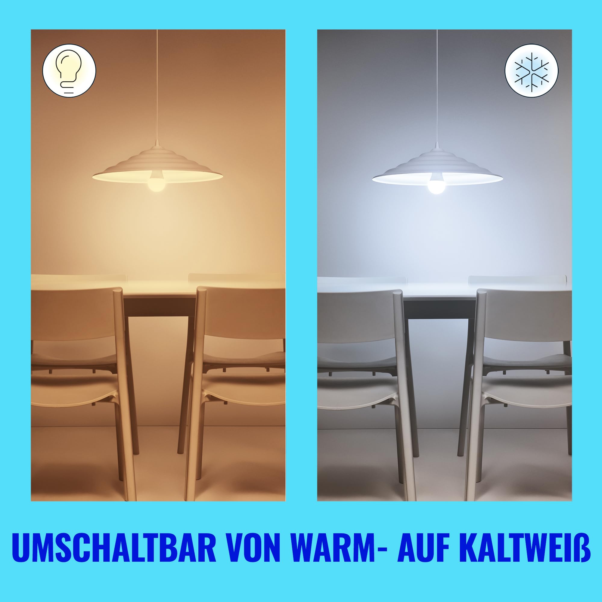 wiz-led-lampe-tunable-white-3er-pack-60w-dimmbar-warm-bis-kaltwei-wlan image 6