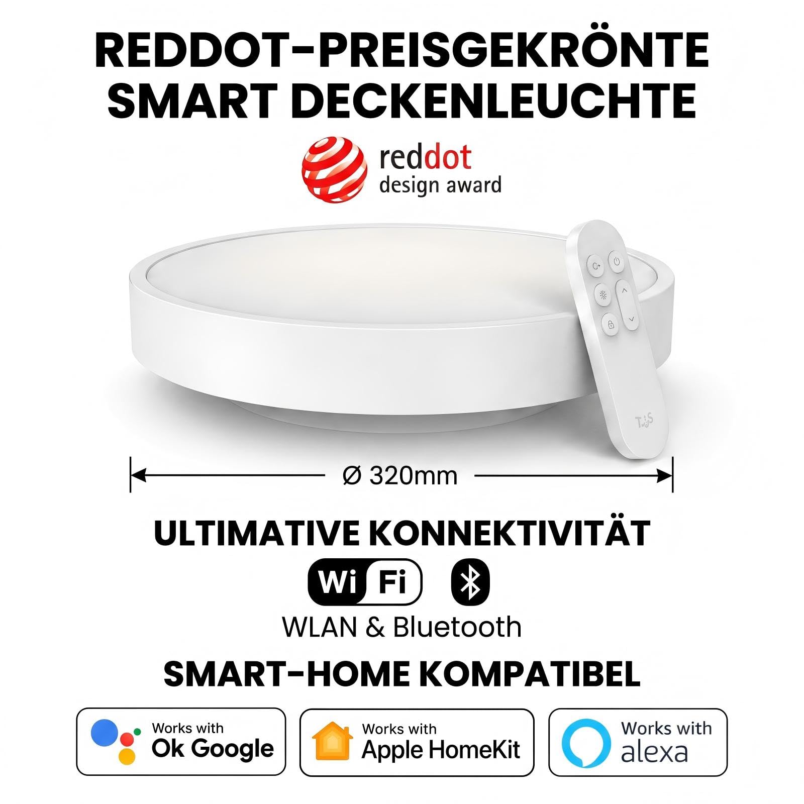 yeelight-smart-deckenleuchte-a2001-32cm-23w-dimmbar image 2