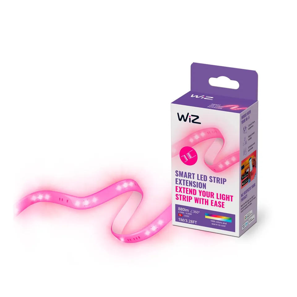 wiz-tunable-white-and-color-lightstrip-1m-verl-ngerung-led-streifen-880-lm image 1