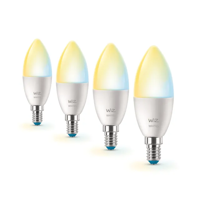 wiz-vorteilspaket-e14-4x-kerzen-tunable-white-matt image 1
