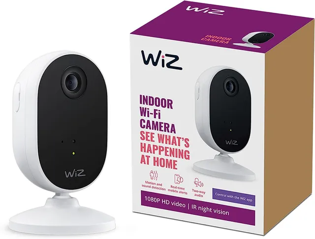 wiz-indoor-kamera-wlan-mit-nachtsicht-audio-und-bewegungserkennung-wei image 1