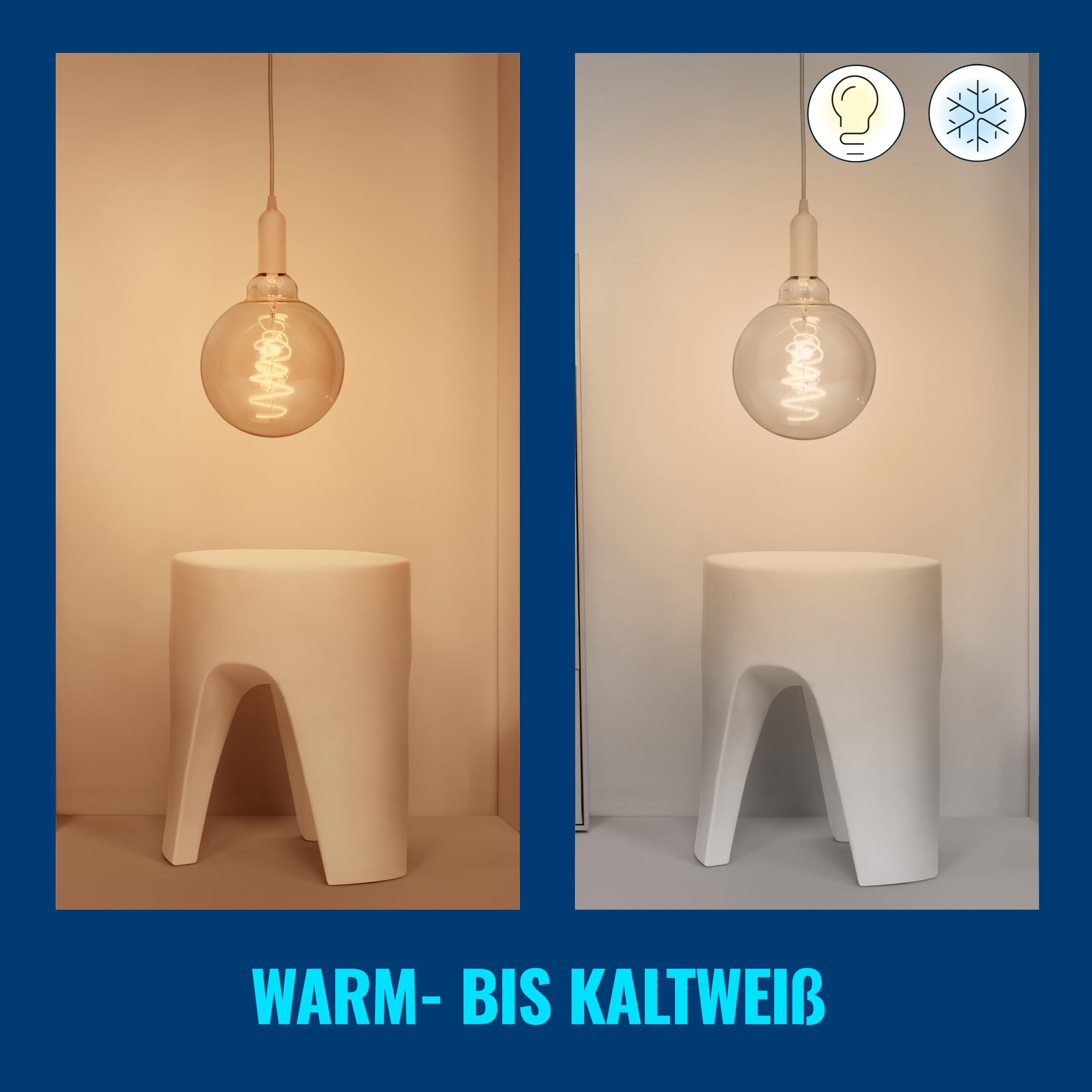 wiz-adria-amber-led-lampe-g200-globe-e27-390lm-vintage-filament-dimmbar image 8