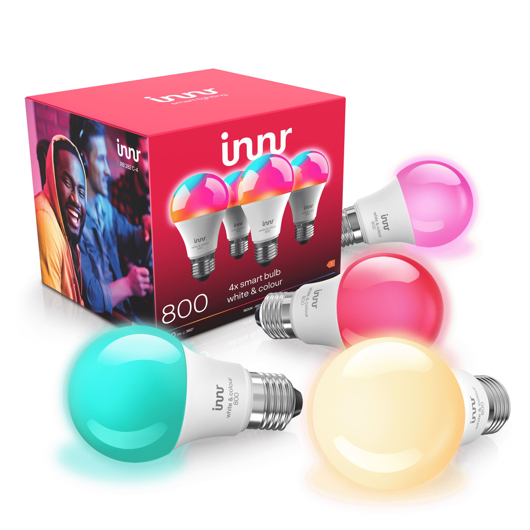 innr-smart-lampe-wei-farbe-e27-800-lm-16-mio-farben image 2