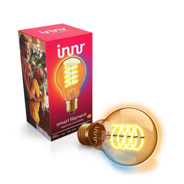 innr-smart-filament-lampe-warmwei-bis-kaltwei-e27-dimmbar-1800k-6500k image 1