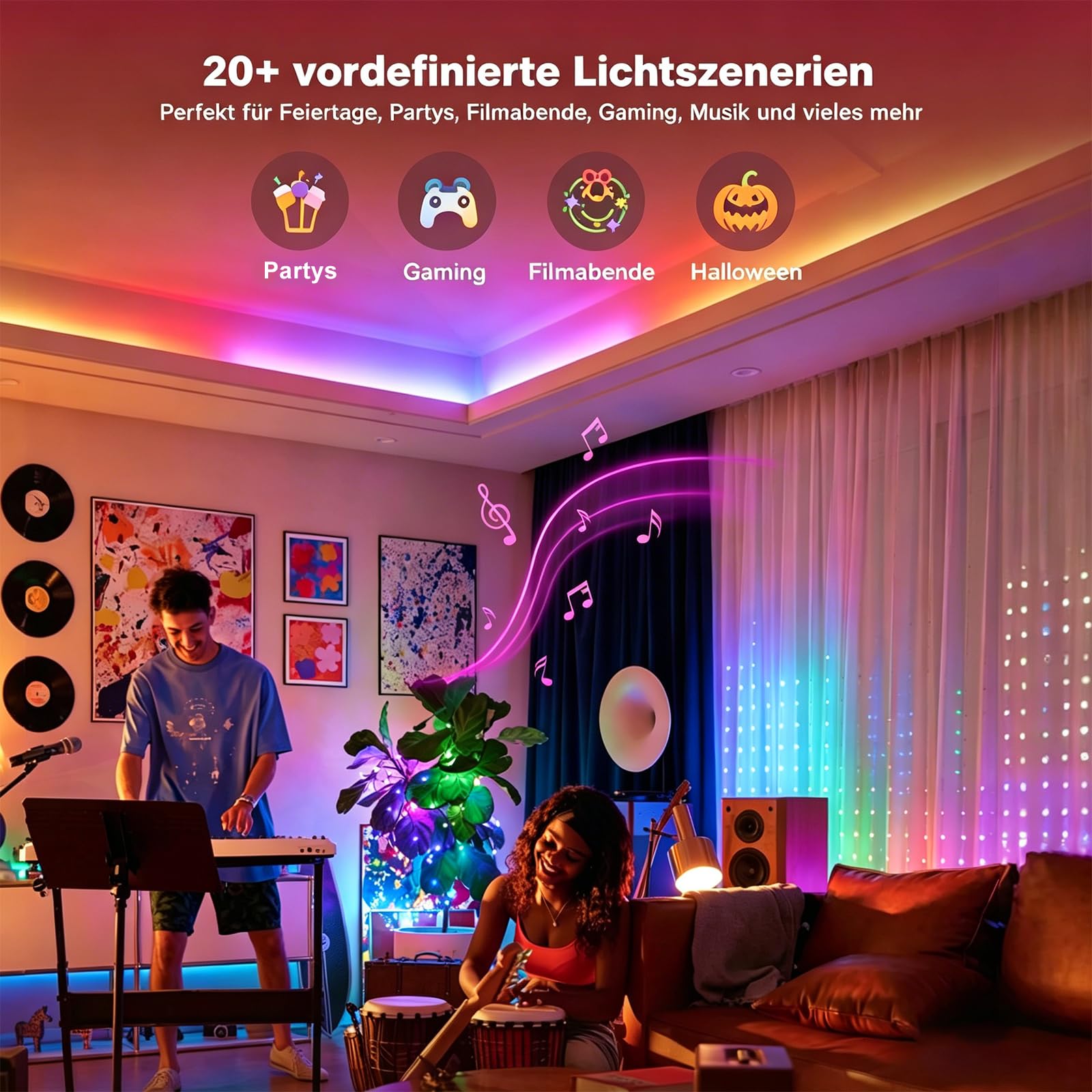 yeelight-matter-over-thread-starter-set-10m-rgb-ic-led-streifen-e1-hub image 4
