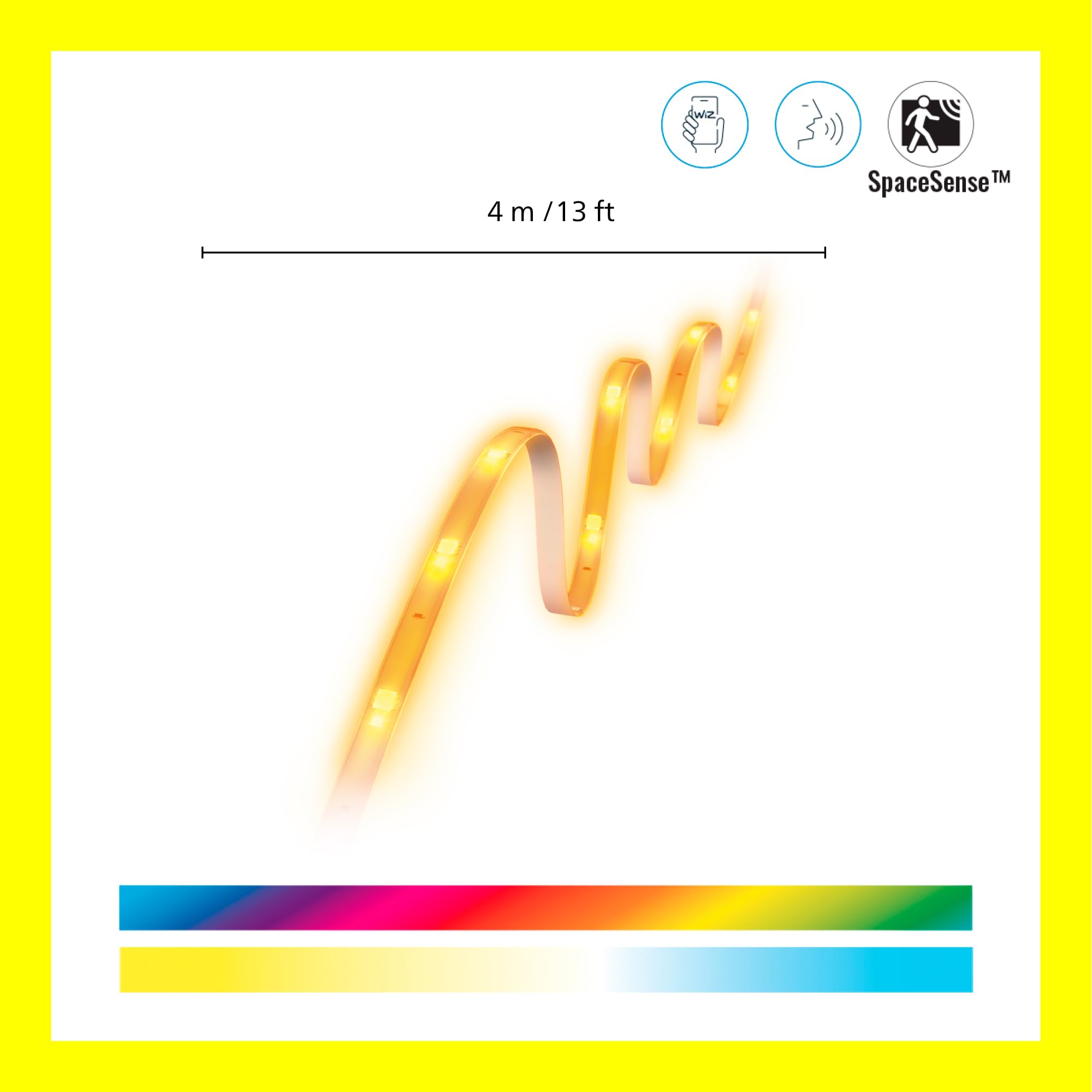 wiz-tunable-white-color-indoor-lightstrip-4m-16-mio-farben-dimmbar-smart image 2