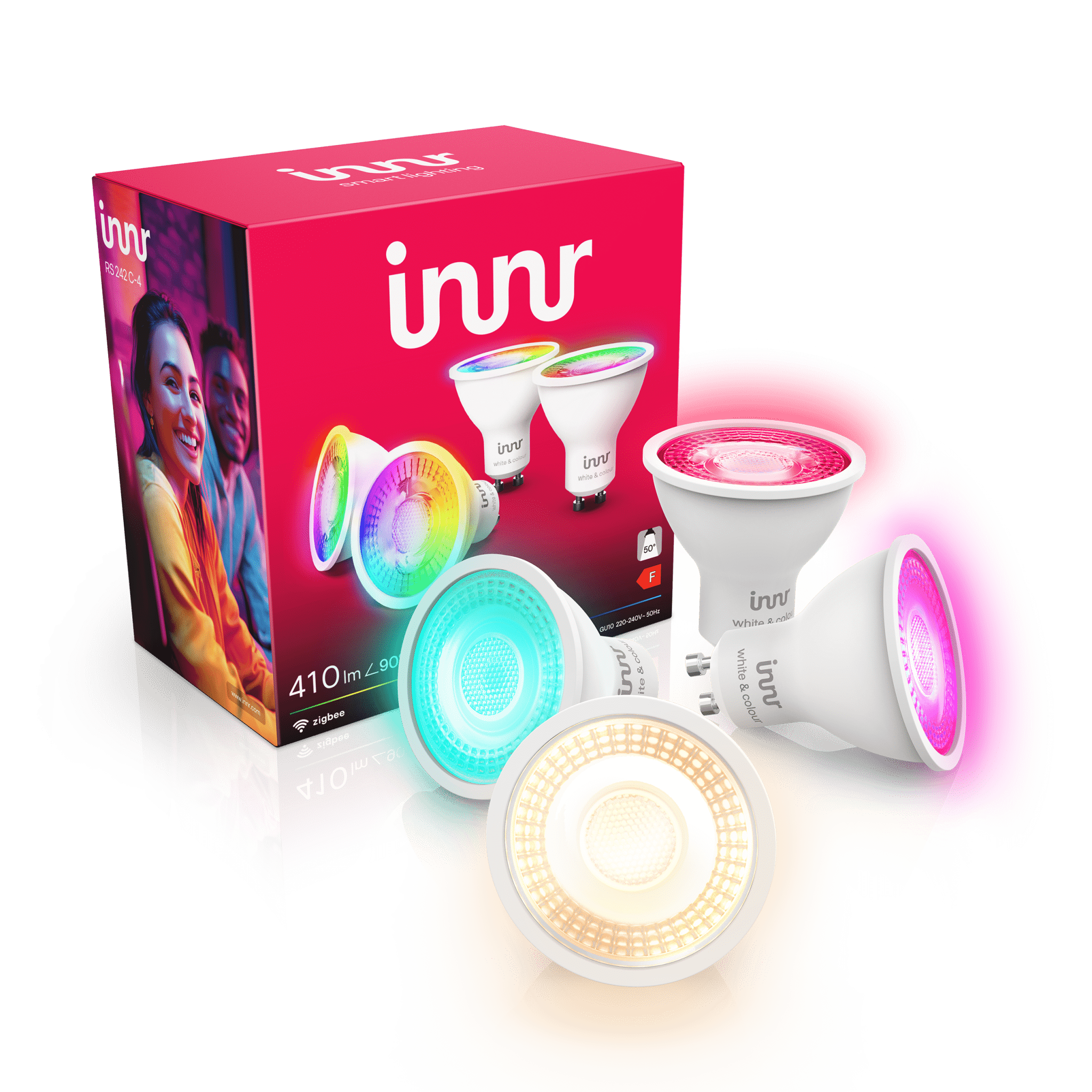 innr-smart-spot-lampe-wei-farbe-gu10-16-mio-farben image 3