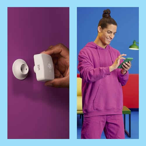wiz-motion-sensor-bewegungssensor-f-r-innen-batteriebetrieben-3-m-reichweite image 8