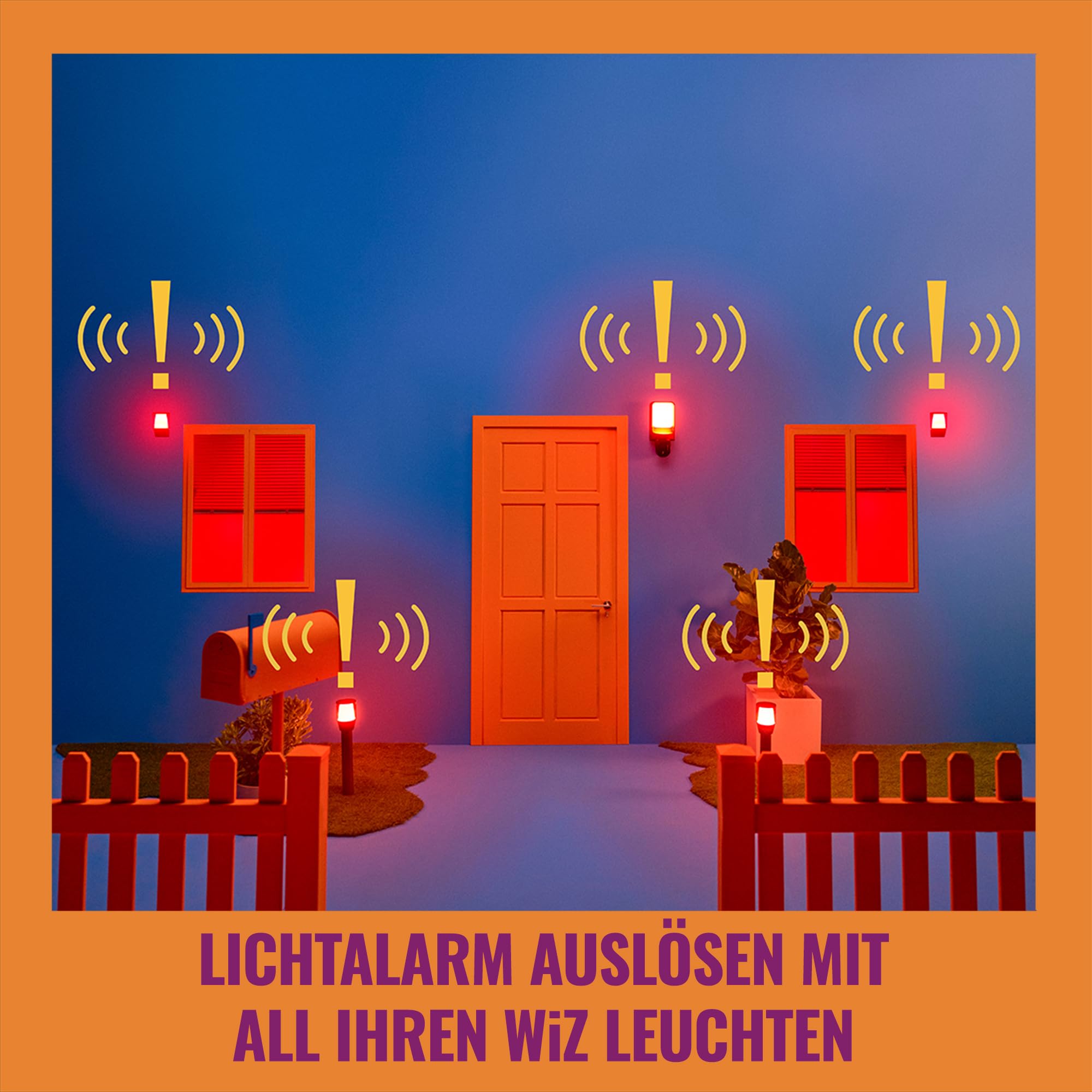 wiz-outdoor-wandleuchte-mit-wlan-kamera-smartes-farb-und-wei-licht-per-app image 5