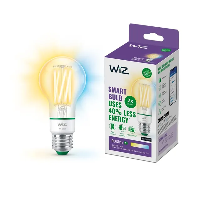 wiz-ultra-effiziente-smarte-led-lampe-e27-energieklasse-a image 1