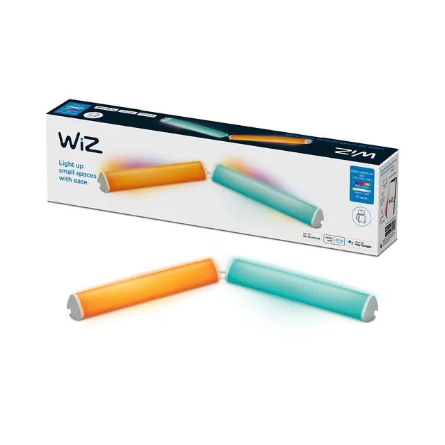wiz-tunable-white-and-color-lightbar-doppelpack-wei-rgb-led-bar-400-lm image 1